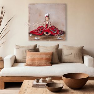 She does not dwell on the past