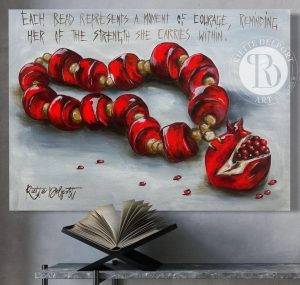 The strength she carries within